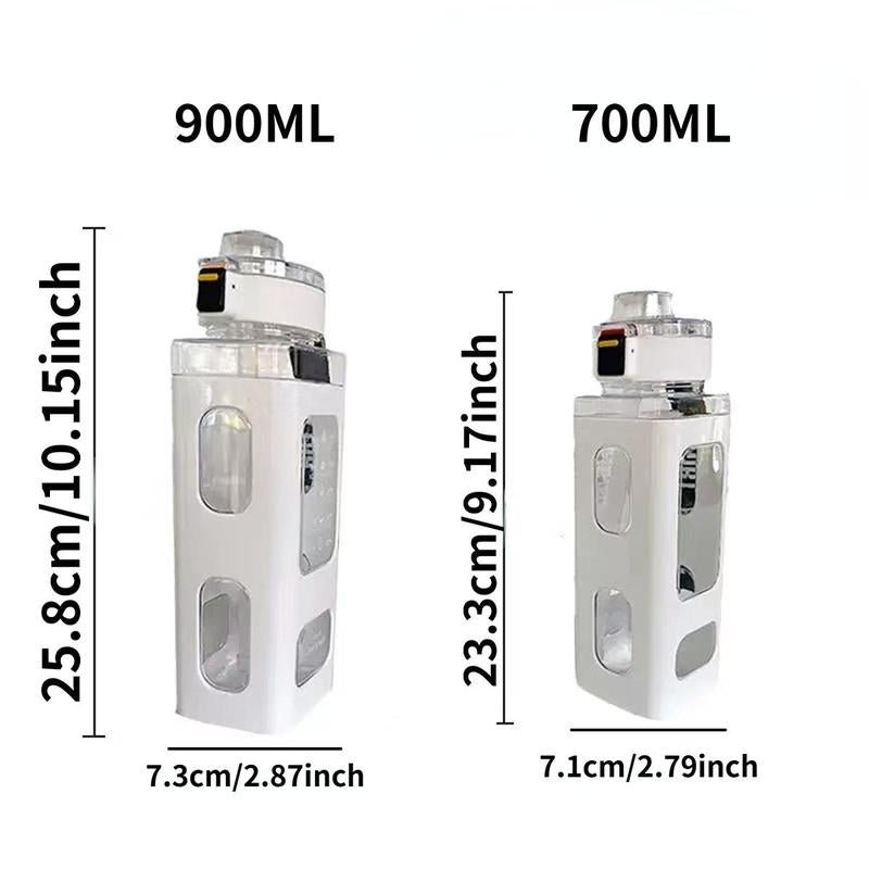 Sports Drinking Bottle, Portable Large Capacity Water Bottle, Hydration Bottle, Leak Proof Water Bottles for Outdoor Sports, Exercise, Fitness, Cycling, Camping, Summer Essentials, Straw Portable Bottle
