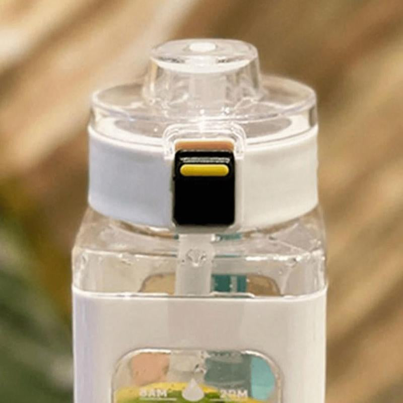 Sports Drinking Bottle, Portable Large Capacity Water Bottle, Hydration Bottle, Leak Proof Water Bottles for Outdoor Sports, Exercise, Fitness, Cycling, Camping, Summer Essentials, Straw Portable Bottle