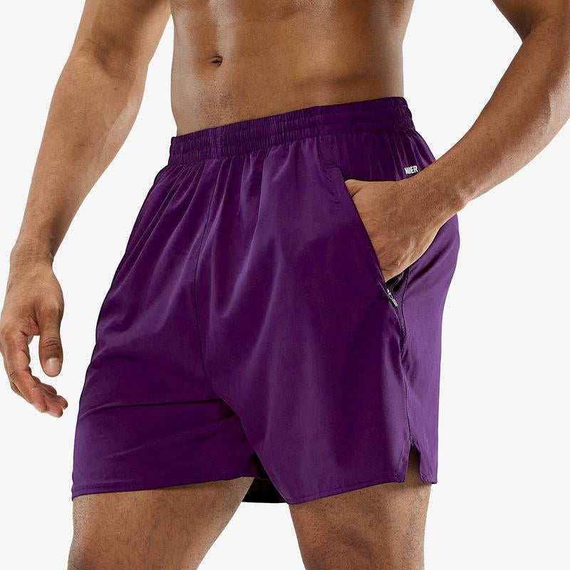 MIER Men'S 5‘’ Quick Dry Running Shorts with Phone Pockets, Comfy Breathable Lightweight Gym Shorts, for Running, Workout, Training, Gym, Tiktok Shop Store, Dealsforyoudaysear