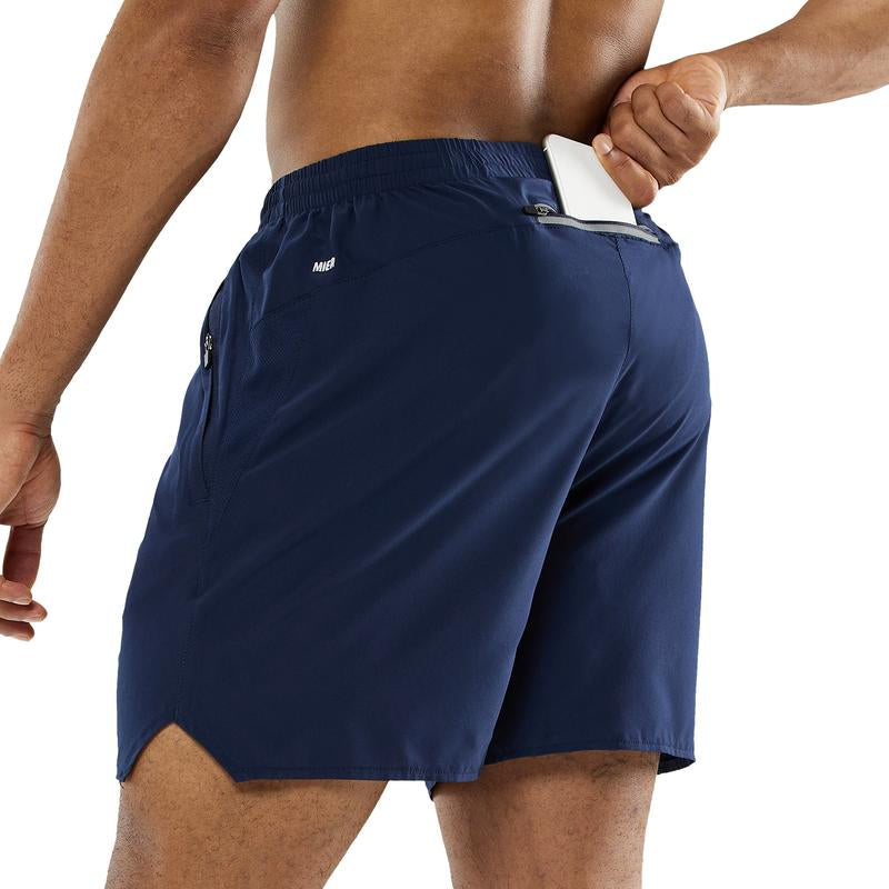 MIER Men'S 5‘’ Quick Dry Running Shorts with Phone Pockets, Comfy Breathable Lightweight Gym Shorts, for Running, Workout, Training, Gym, Tiktok Shop Store, Dealsforyoudaysear