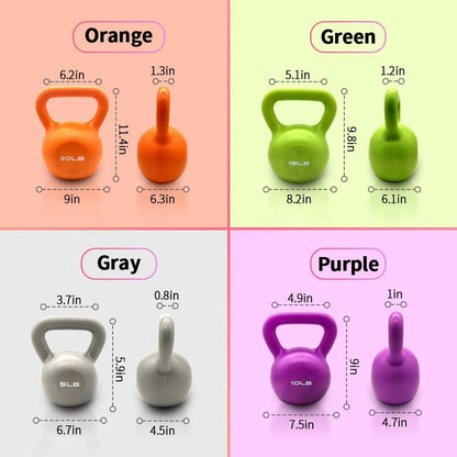 10lbs Kettlebell Set