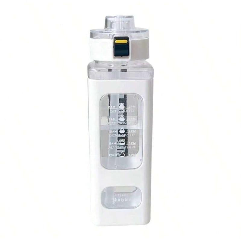 Sports Drinking Bottle, Portable Large Capacity Water Bottle, Hydration Bottle, Leak Proof Water Bottles for Outdoor Sports, Exercise, Fitness, Cycling, Camping, Summer Essentials, Straw Portable Bottle
