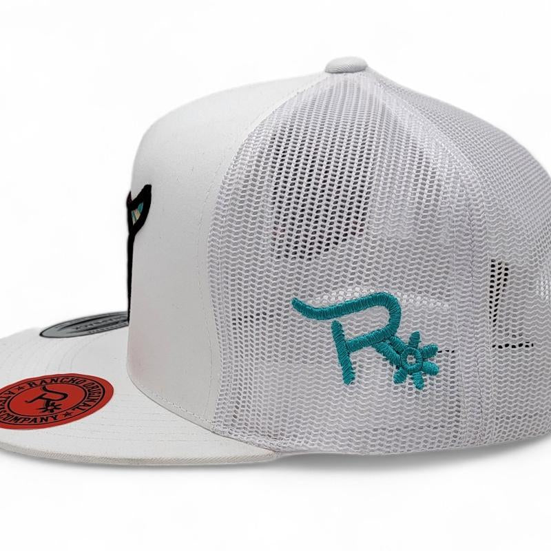Rancho Original Toro Head Logo Snapback Cap. Embroidered in Texas.