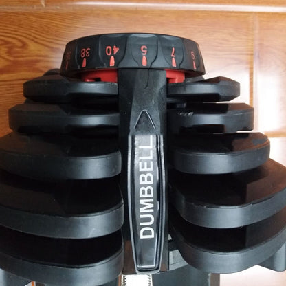 Men'S Automatic Quick Fitness Adjustment Dumbbells